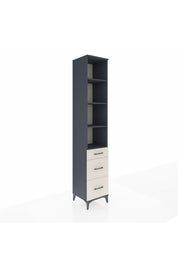 Hyperion Dolap 4 Raflı 3 Çekmeceli 44x44x243 - S64M196V4B