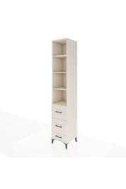 Hyperion Dolap 4 Raflı 3 Çekmeceli 44x44x243 - S64M197V1B