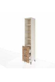 Hyperion Dolap 4 Raflı 3 Çekmeceli 44x44x243 - S64M197V3B
