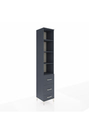 Hyperion Dolap 4 Raflı 3 Çekmeceli 44x44x243 - S64M197V5B