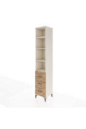 Hyperion Dolap 4 Raflı 3 Çekmeceli 44x44x243 - S64M198V3B