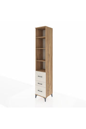 Hyperion Dolap 4 Raflı 3 Çekmeceli 44x44x243 - S64M198V7B