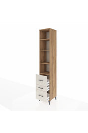 Hyperion Dolap 4 Raflı 3 Çekmeceli 44x44x243 - S64M198V7B