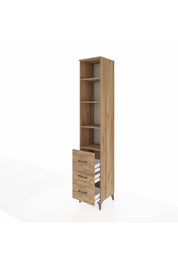 Hyperion Dolap 4 Raflı 3 Çekmeceli 44x44x243 - S64M198V9B