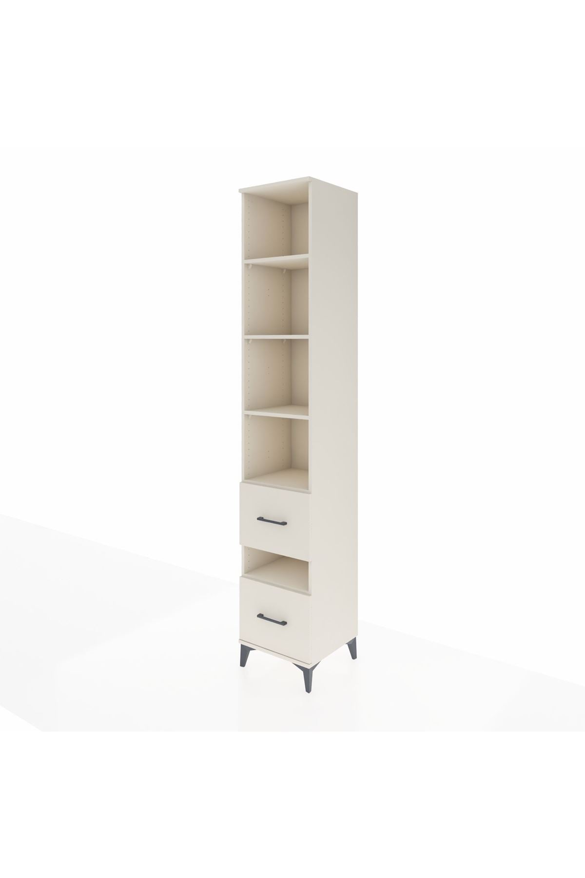 Hyperion Dolap 5 Raflı 2 Çekmeceli 44x44x243 - S64M199V1B