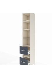 Hyperion Dolap 5 Raflı 2 Çekmeceli 44x44x243 - S64M199V2B