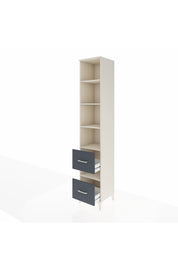 Hyperion Dolap 5 Raflı 2 Çekmeceli 44x44x243 - S64M199V2B