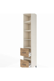 Hyperion Dolap 5 Raflı 2 Çekmeceli 44x44x243 - S64M199V3B