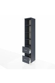 Hyperion Dolap 5 Raflı 2 Çekmeceli 44x44x243 - S64M199V5B
