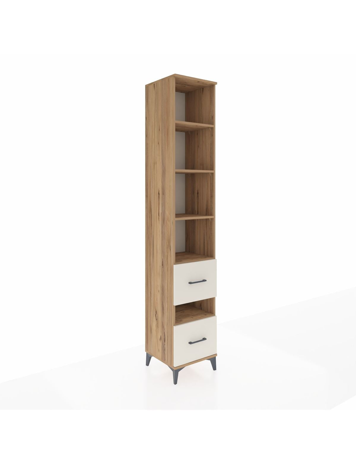 Hyperion Dolap 5 Raflı 2 Çekmeceli 44x44x243 - S64M199V7B