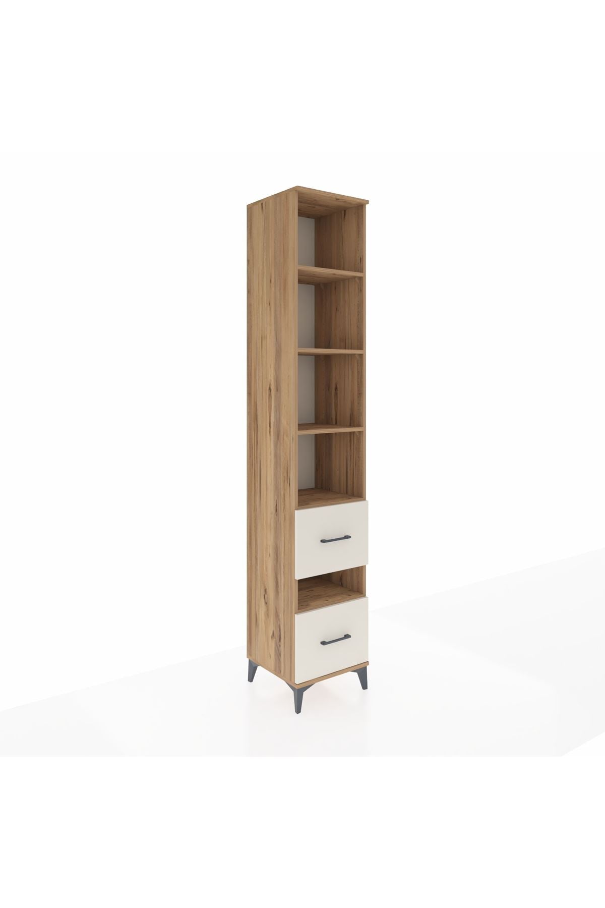 Hyperion Dolap 5 Raflı 2 Çekmeceli 44x44x243 - S64M199V7B
