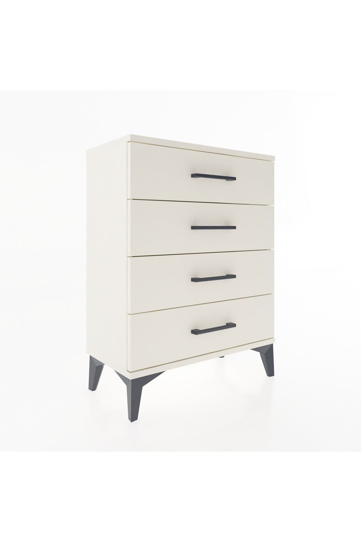Arges Komodin 4 Çekmeceli 60x30x80 - S13M001V1A