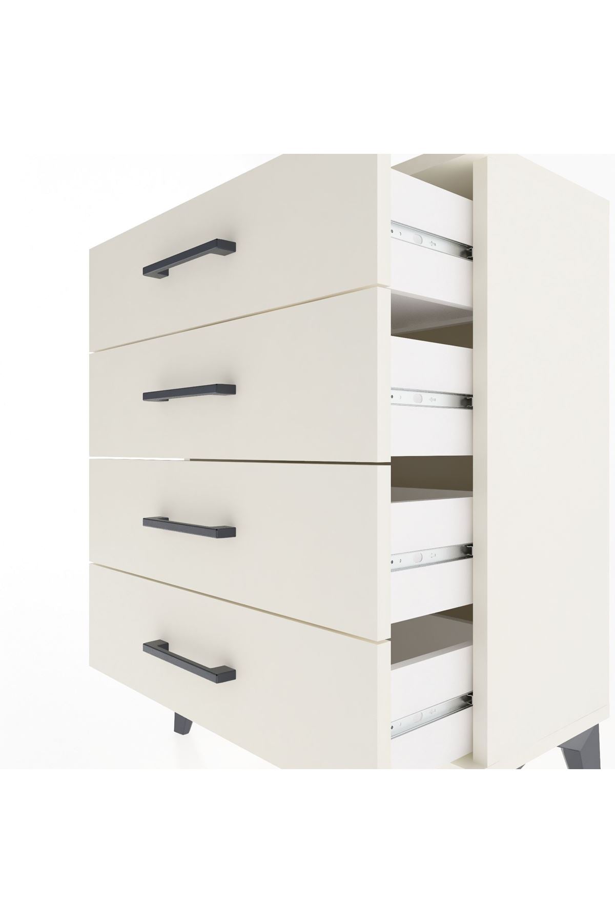 Arges Komodin 4 Çekmeceli 60x30x80 - S13M001V1A