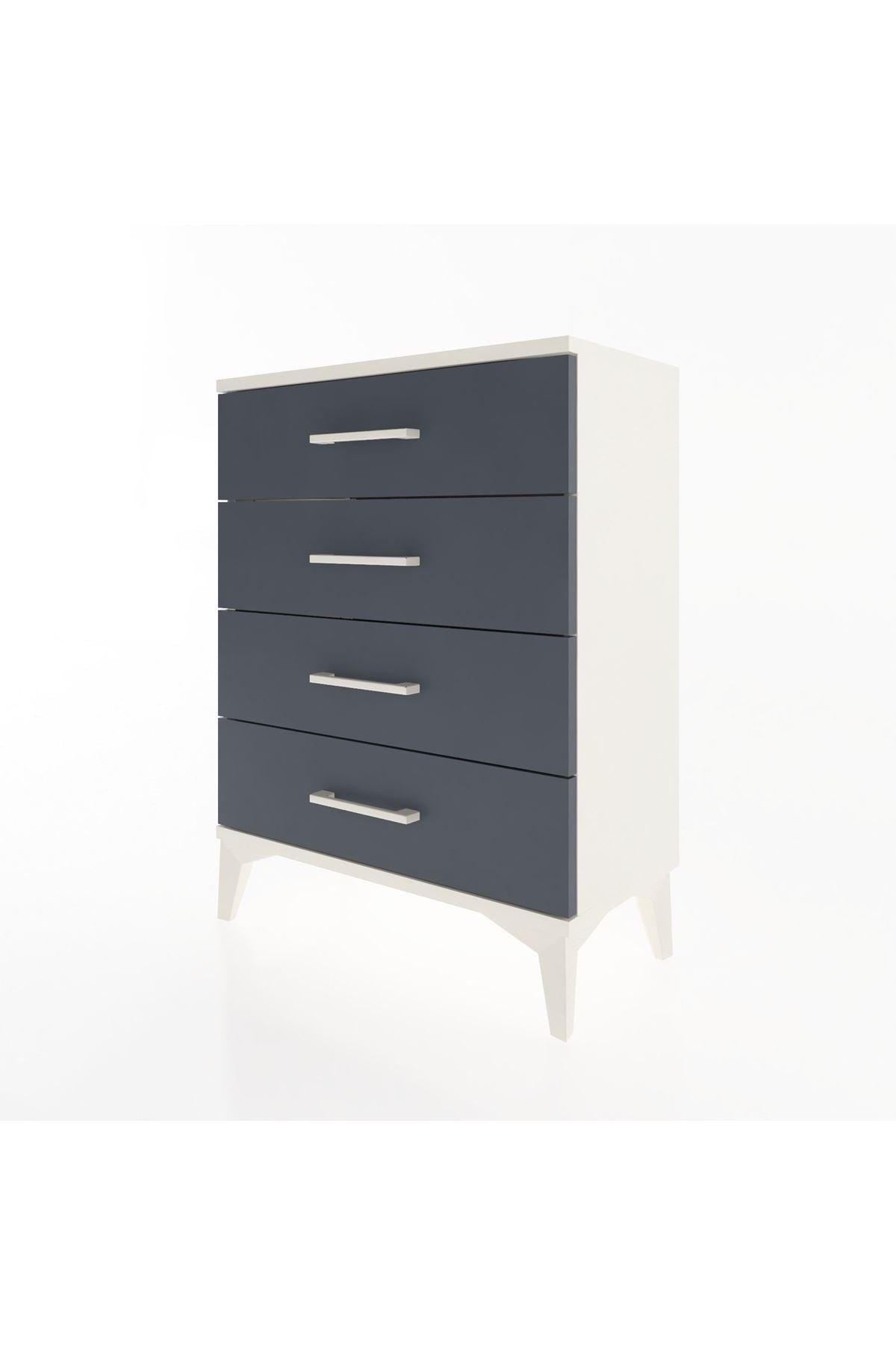 Arges Komodin 4 Çekmeceli 60x30x80 - S13M001V2A
