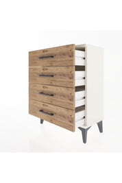 Arges Komodin 4 Çekmeceli 60x30x80 - S13M001V3A