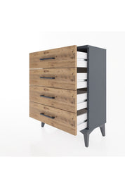 Arges Komodin 4 Çekmeceli 60x30x80 - S13M001V6A