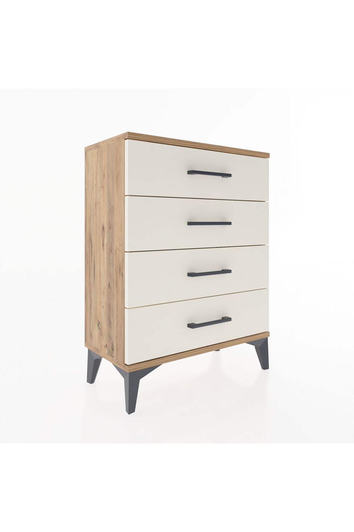 Arges Komodin 4 Çekmeceli 60x30x80 - S13M001V7A