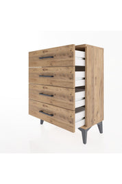 Arges Komodin 4 Çekmeceli 60x30x80 - S13M001V9A