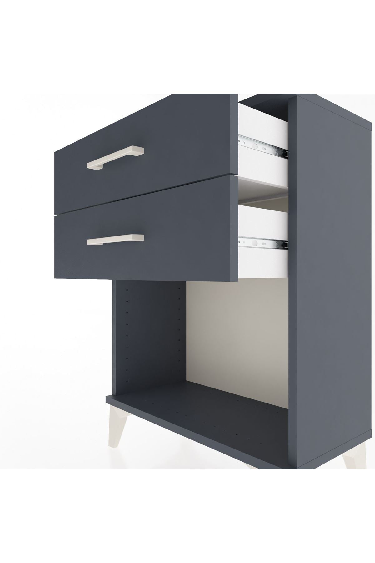 Arges Komodin 2 Çekmeceli 60x30x80 - S13M002V5A