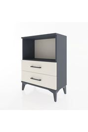 Arges Komodin Tek Raflı 2 Çekmeceli 60x30x80 - S13M003V4A