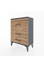 Arges Komodin 3 Çekmeceli 60x30x80 - S13M004V6A