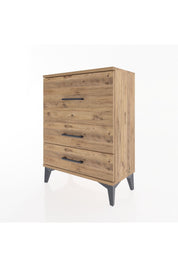 Arges Komodin 3 Çekmeceli 60x30x80 - S13M004V9A