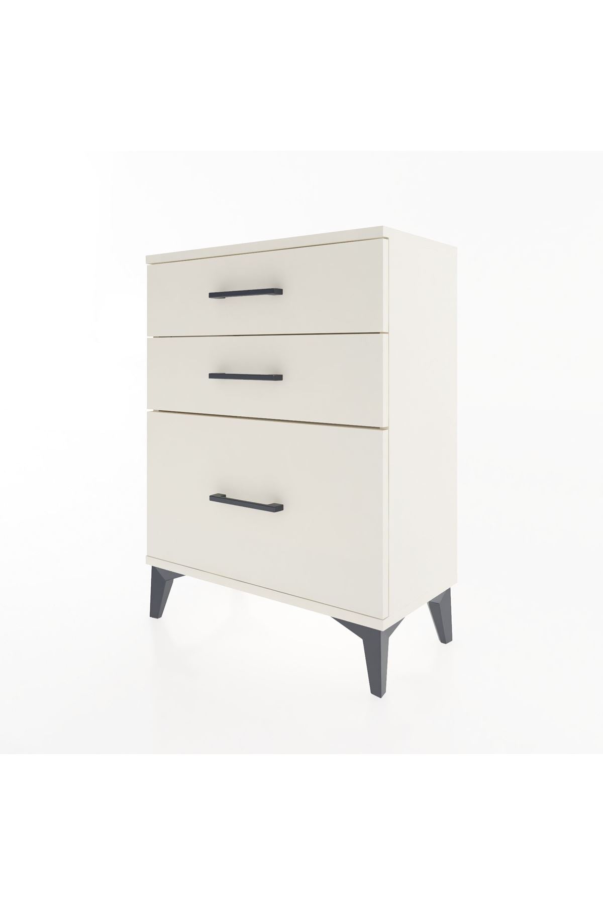 Arges Komodin 3 Çekmeceli 60x30x80 - S13M005V1A