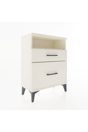 Arges Komodin Tek Raflı 2 Çekmeceli 60x30x80 - S13M006V1A