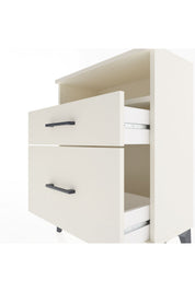 Arges Komodin Tek Raflı 2 Çekmeceli 60x30x80 - S13M006V1A