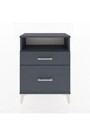 Arges Komodin Tek Raflı 2 Çekmeceli 60x30x80 - S13M006V5A