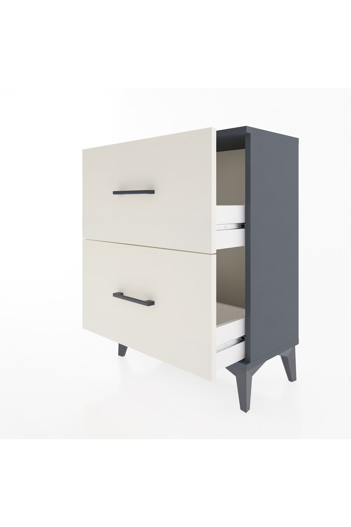 Arges Komodin 2 Çekmeceli 60x30x80 - S13M009V4A