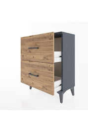 Arges Komodin 2 Çekmeceli 60x30x80 - S13M009V6A