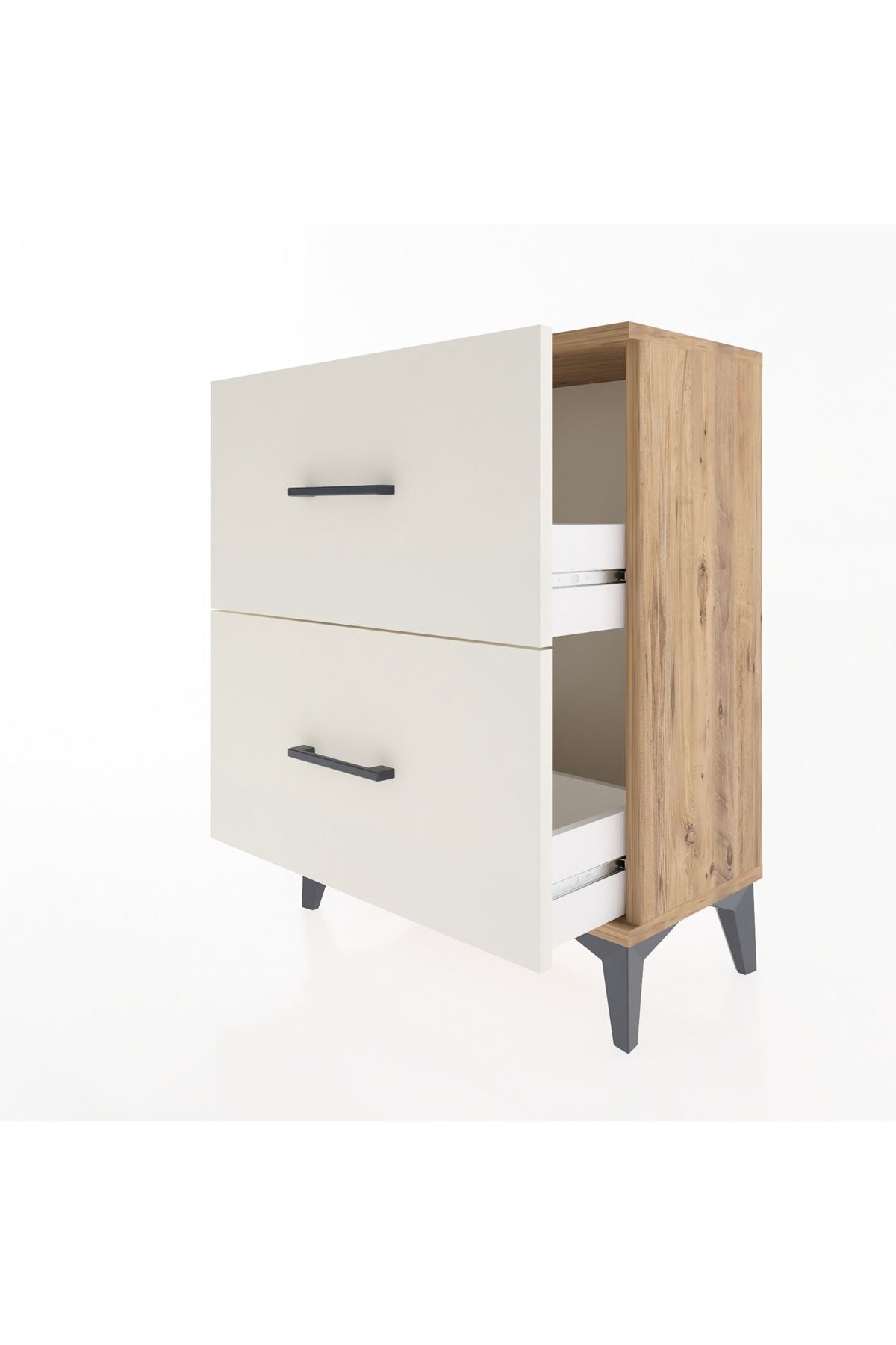 Arges Komodin 2 Çekmeceli 60x30x80 - S13M009V7A