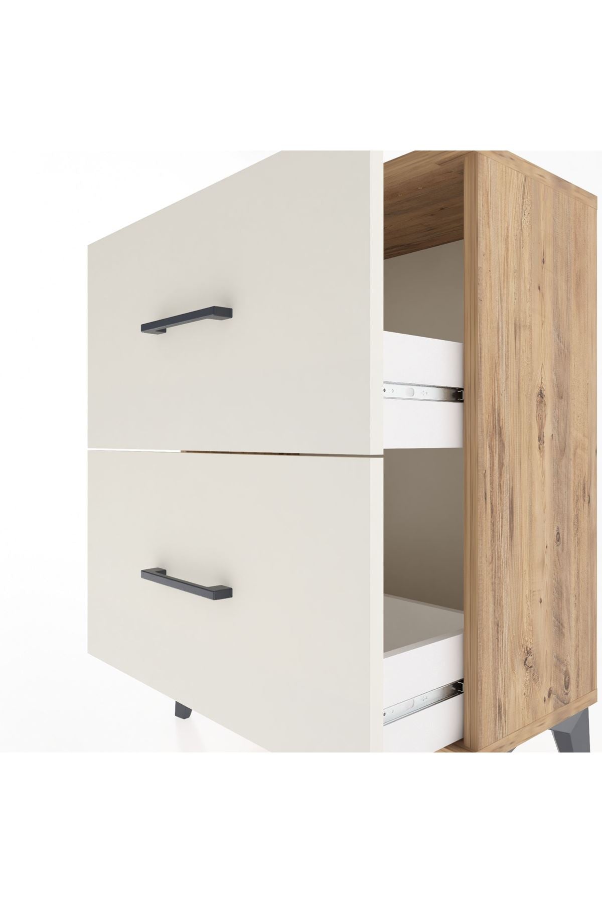 Arges Komodin 2 Çekmeceli 60x30x80 - S13M009V7A