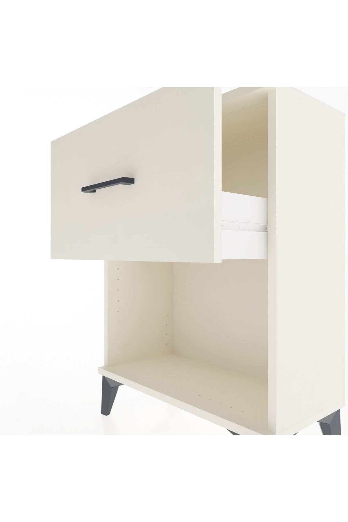 Arges Komodin Tek Çekmeceli 60x30x80 - S13M010V1A