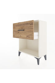 Arges Komodin Tek Çekmeceli 60x30x80 - S13M010V3A