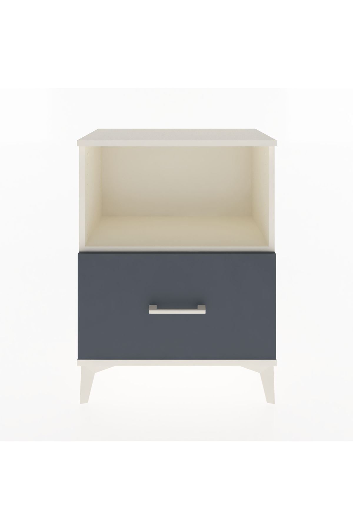 Arges Komodin Tek Raflı Tek Çekmeceli 60x30x80 - S13M011V2A