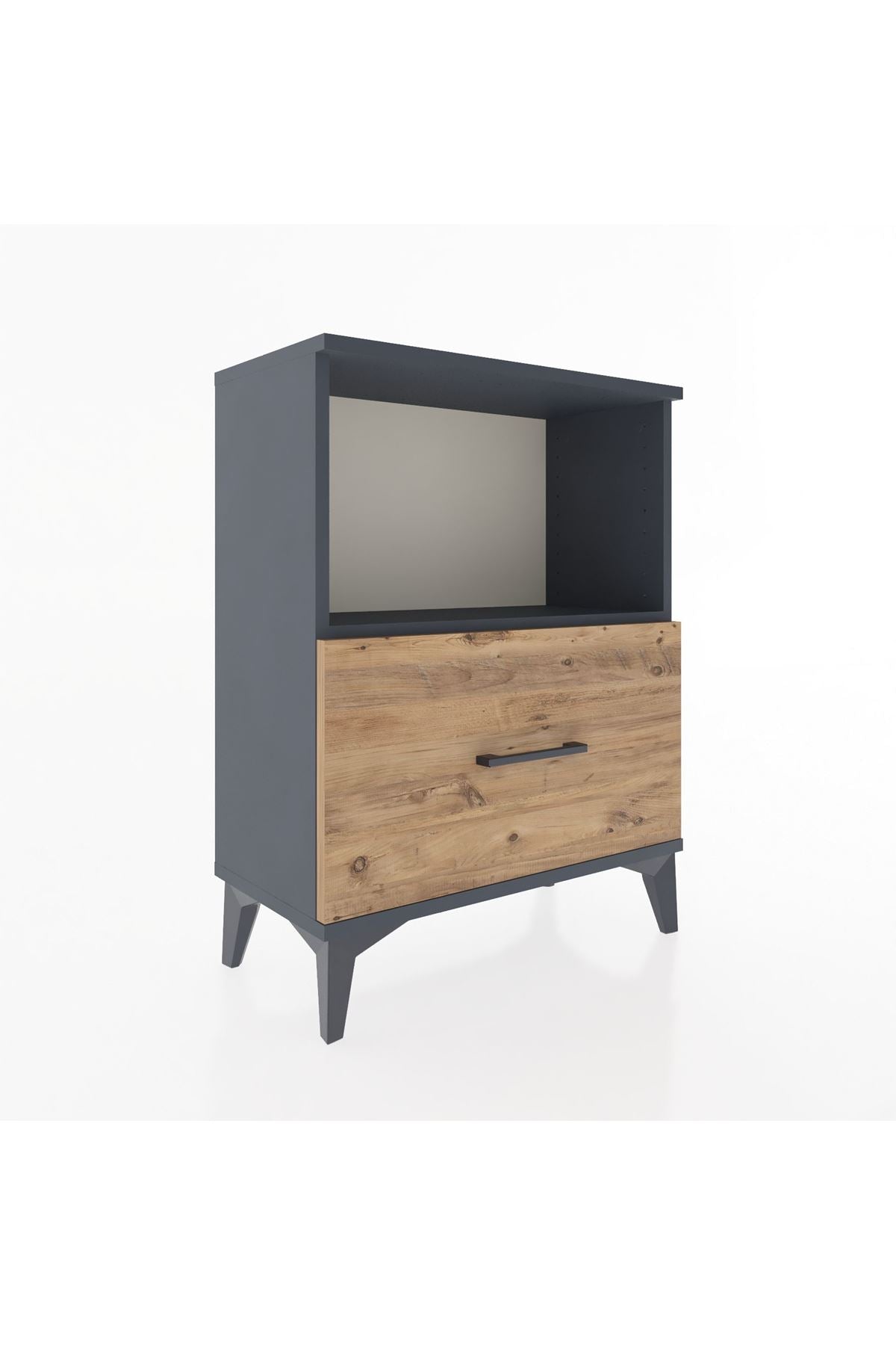 Arges Komodin Tek Raflı Tek Çekmeceli 60x30x80 - S13M011V6A