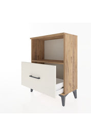 Arges Komodin Tek Raflı Tek Çekmeceli 60x30x80 - S13M011V7A
