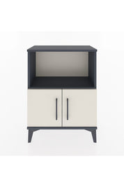 Arges Komodin 2 Raflı 2 Kapaklı 60x30x80 - S13M012V4A