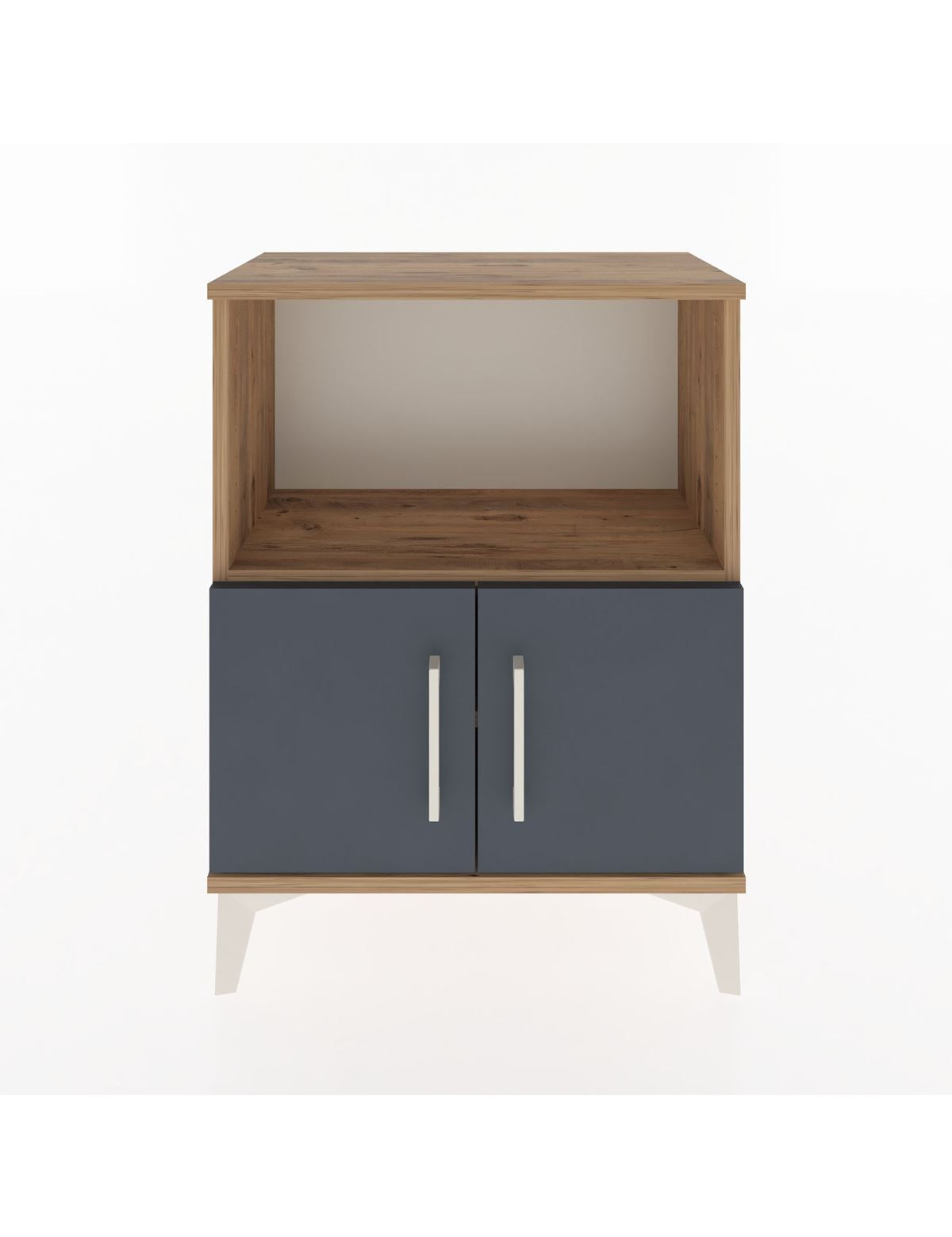 Arges Komodin 2 Raflı 2 Kapaklı 60x30x80 - S13M012V8A