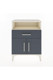 Arges Komodin 2 Raflı Tek Çekmeceli 2 Kapaklı 60x30x80 - S13M014V2A