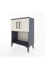 Arges Komodin 2 Raflı 2 Kapaklı 60x30x80 - S13M016V4A