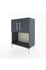 Arges Komodin 2 Raflı 2 Kapaklı 60x30x80 - S13M016V5A