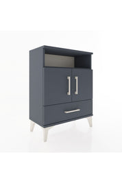 Arges Komodin 3 Raflı Tek Çekmeceli 2 Kapaklı 60x30x80 - S13M017V5A