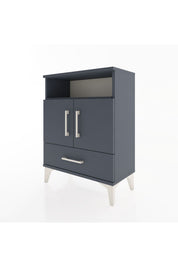 Arges Komodin 3 Raflı Tek Çekmeceli 2 Kapaklı 60x30x80 - S13M017V5A