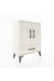Arges Komodin 2 Raflı Tek Çekmeceli Tek Kapaklı 60x30x80 - S13M020V1A