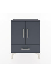 Arges Komodin 2 Raflı Tek Çekmeceli Tek Kapaklı 60x30x80 - S13M020V5A