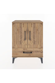Arges Komodin 2 Raflı Tek Çekmeceli Tek Kapaklı 60x30x80 - S13M020V9A