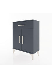 Arges Komodin Tek Raflı Tek Çekmeceli 2 Kapaklı 60x30x80 - S13M021V5A